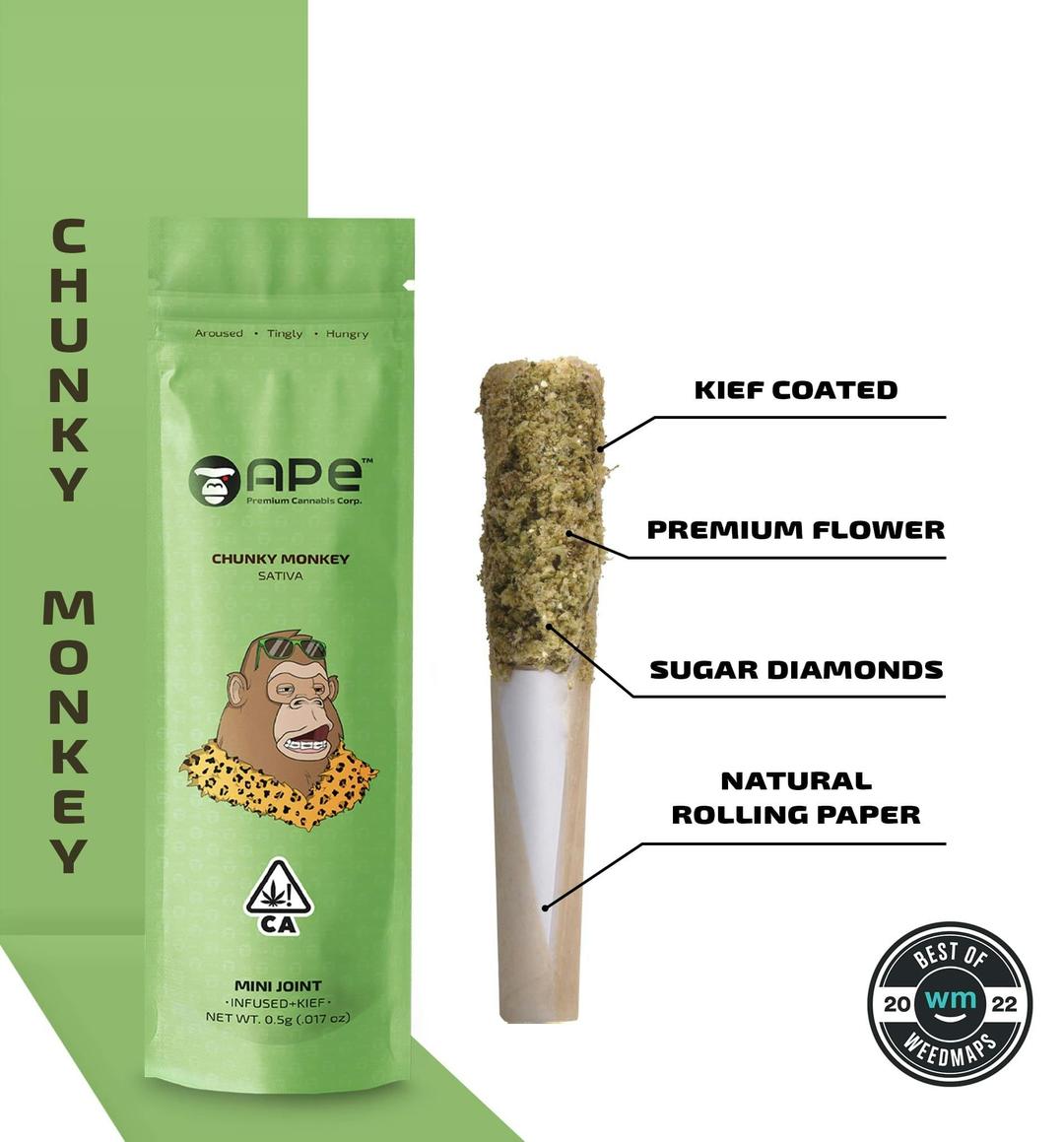 CHUNKY MONKEY — Infused Joint 0.5g