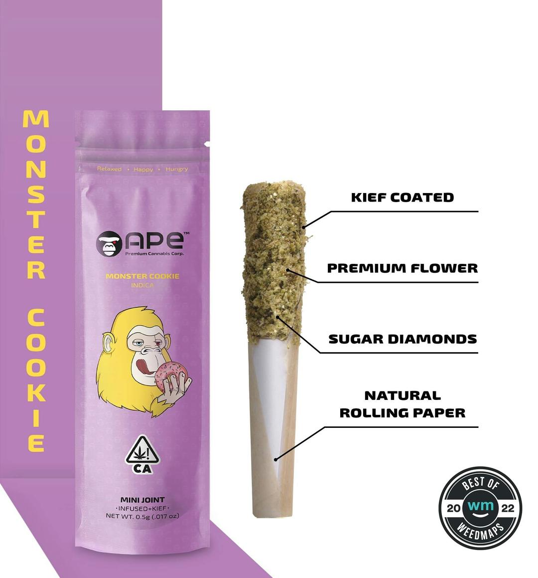 MONSTER COOKIE - Infused Joint 0.5g