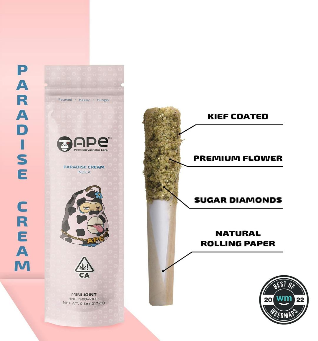 PARADISE CREAM - Infused Joint 0.5g