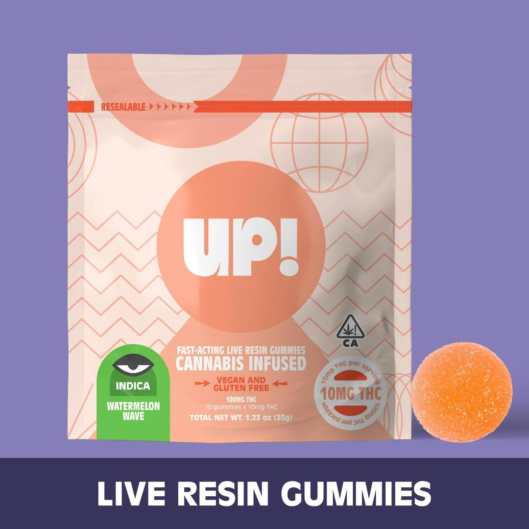 Watermelon Wave (Indica) Live Resin Edible 100mg