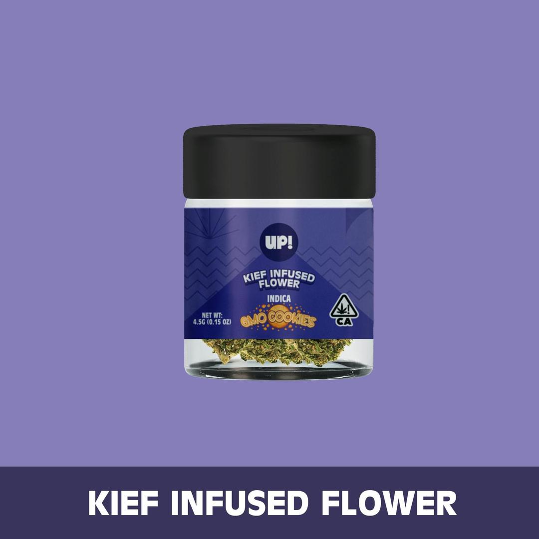 GMO Cookies Kief Infused Flower 4.5g