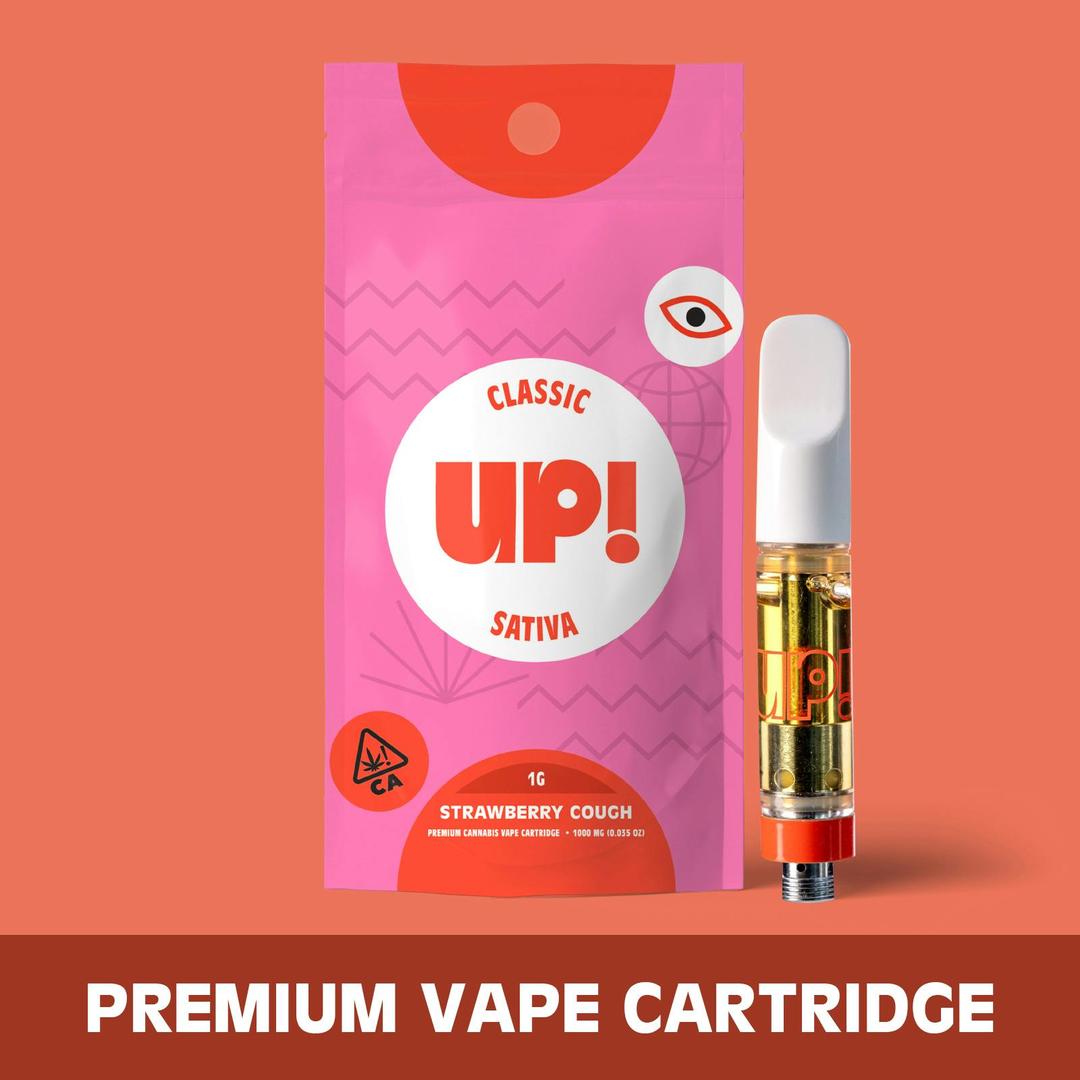 Strawberry Cough (Sativa) Classic Cartridge 1g