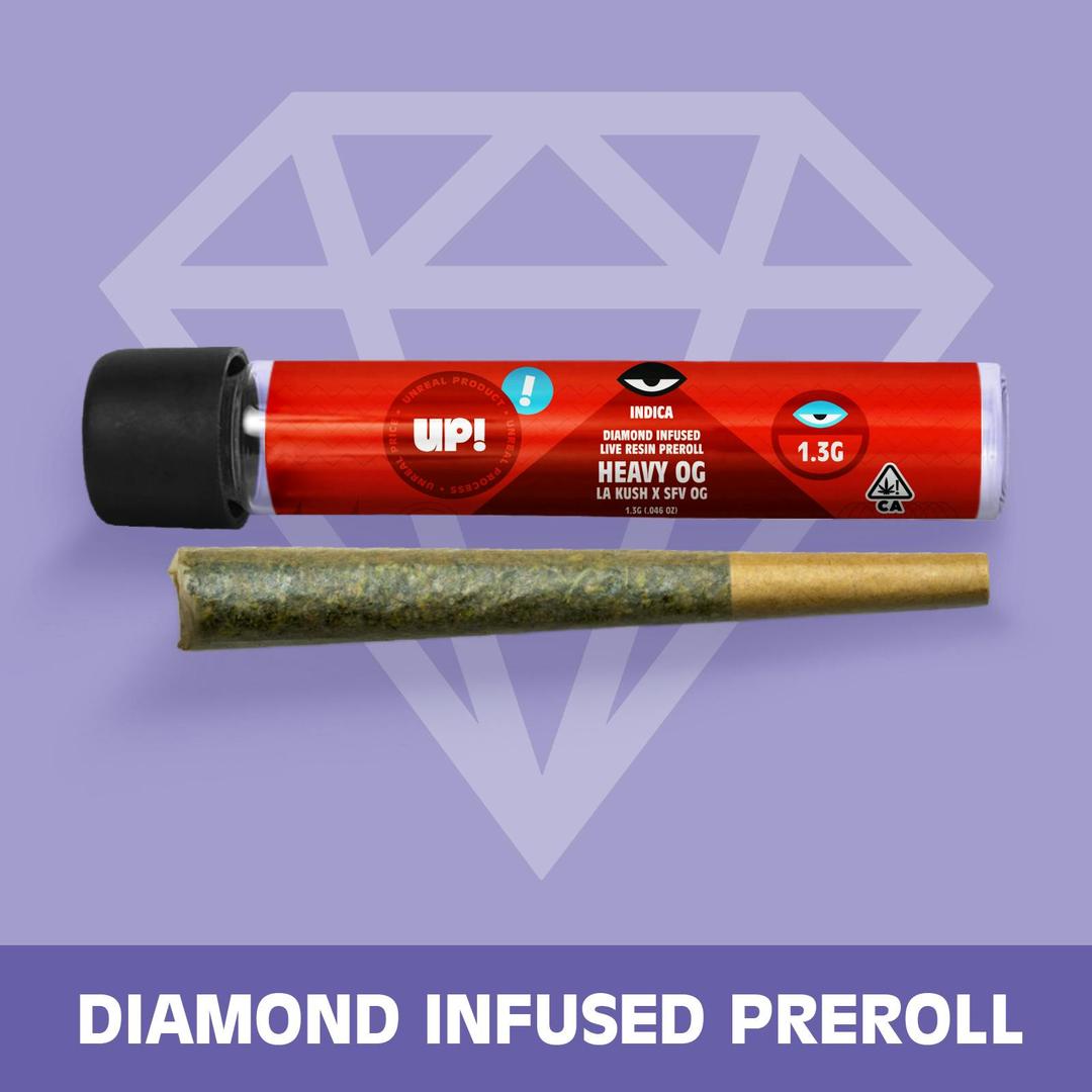 Heavy OG Diamond Infused Preroll 1.3g