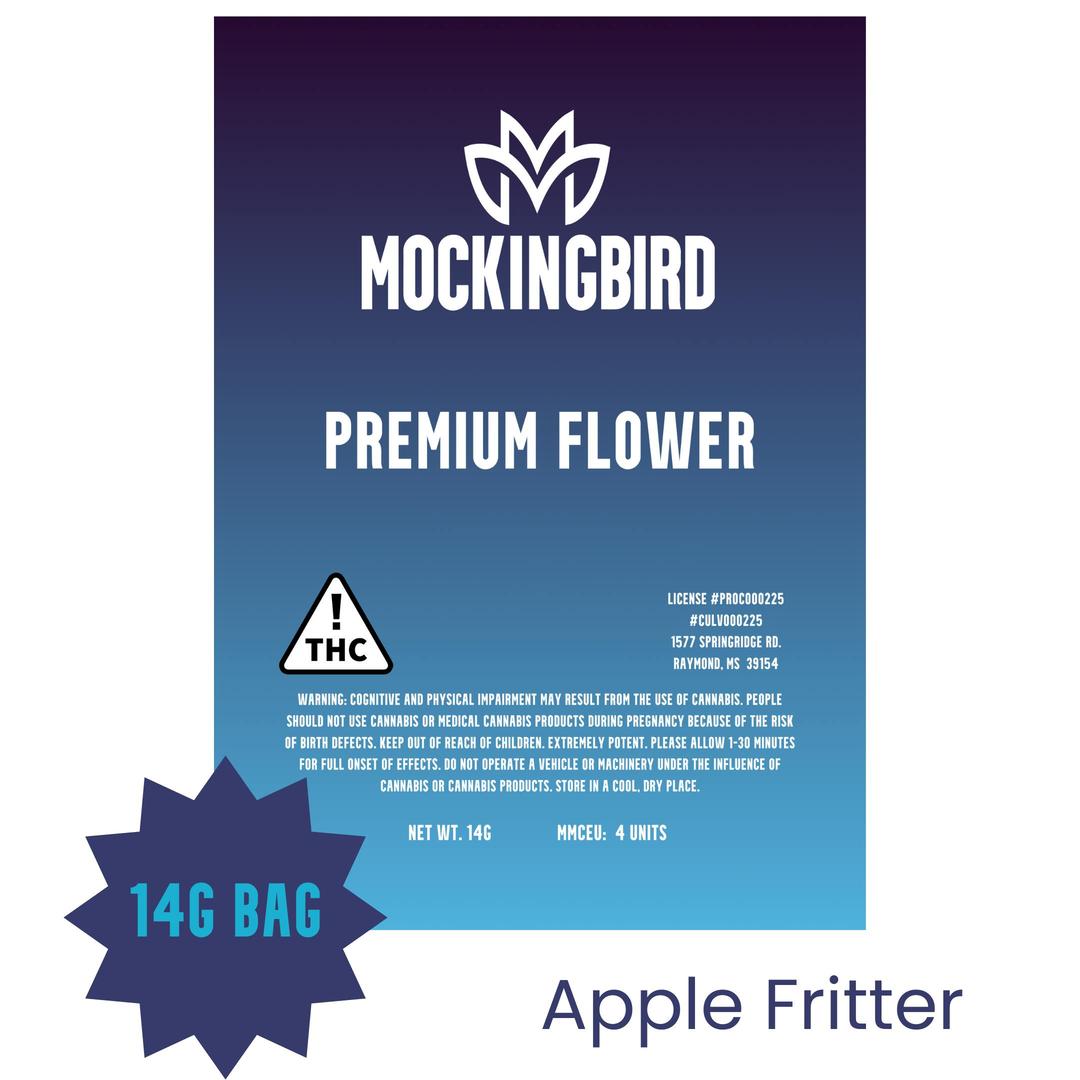Mockingbird Premium Flower: Apple Fritter 14g bag