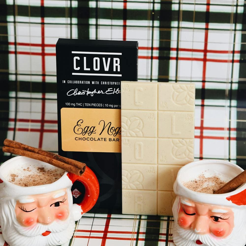 CLOVR - 100mg - Chocolate Bar - Egg Nog