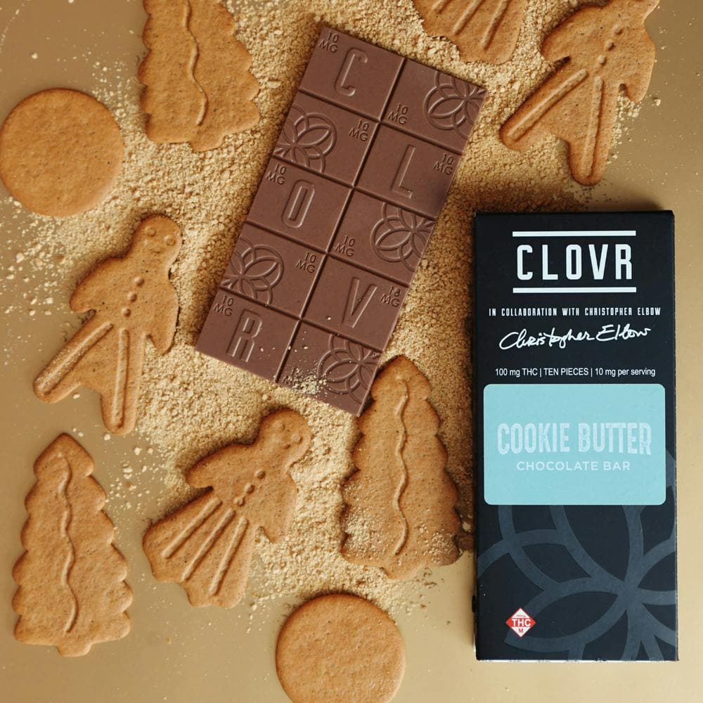 CLOVR - 100mg - Chocolate Bar - Cookie Butter