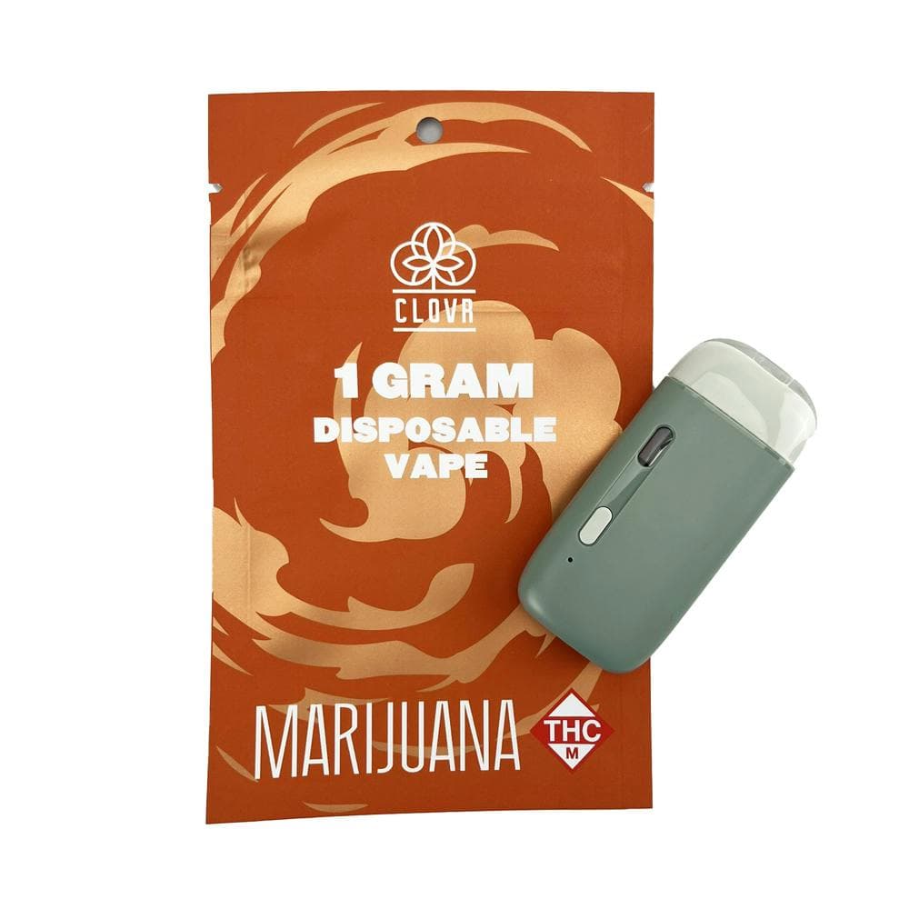 CLOVR - Disposable Vape Pen - 1g - Distillate - Clementine
