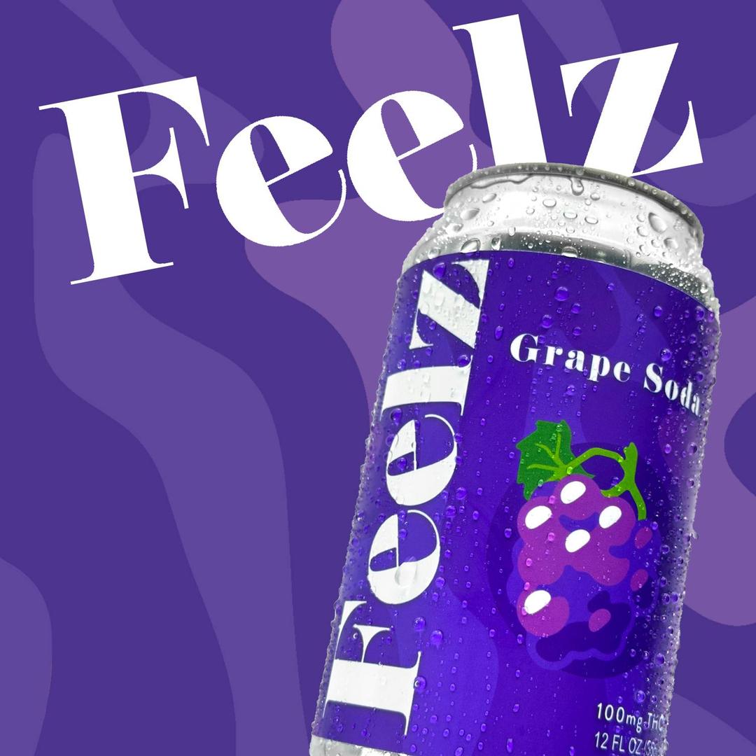 100mg Grape Infused Soda