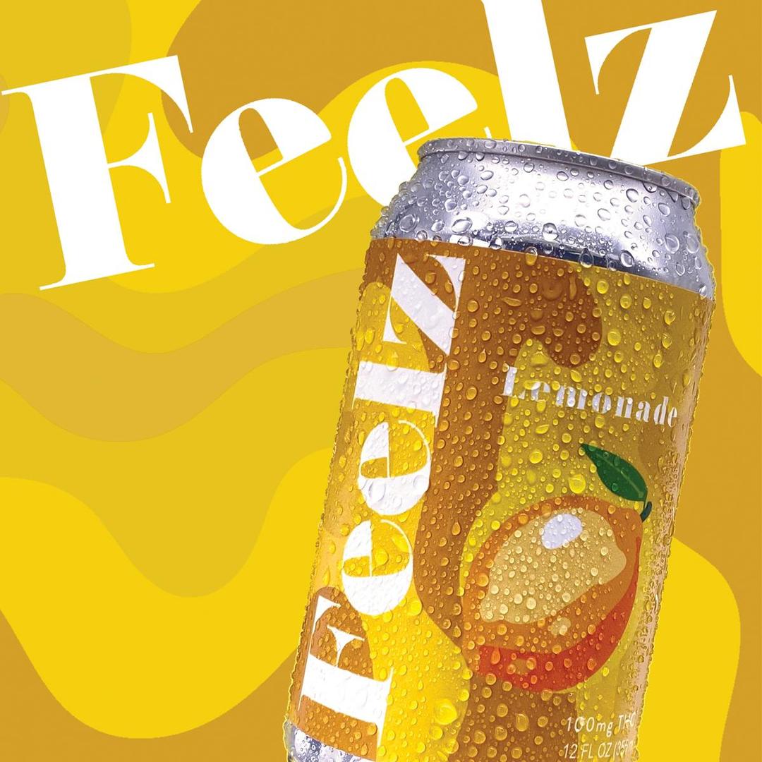 100mg Lemonade Infused Soda Feelz