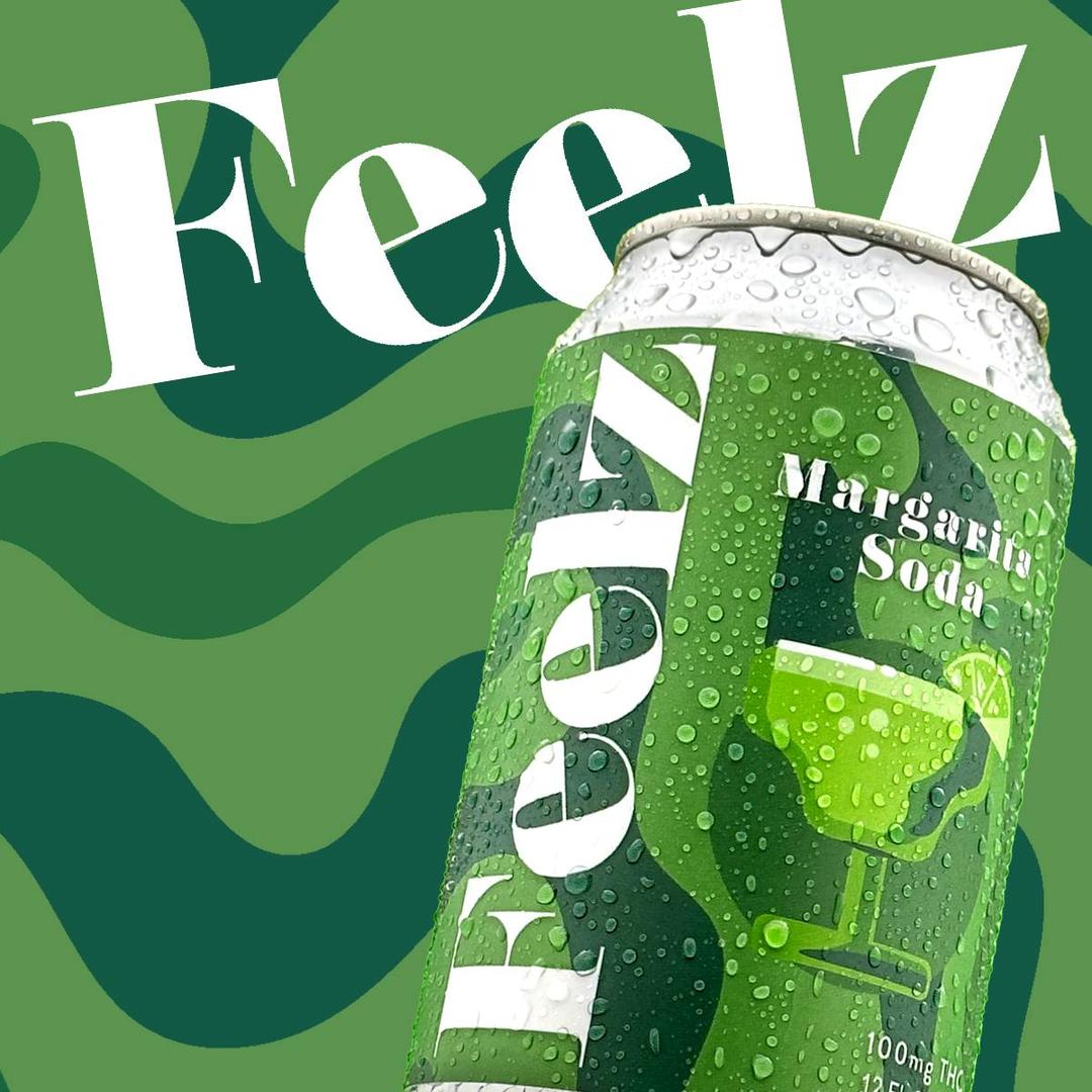 100mg Margarita Infused Soda Feelz