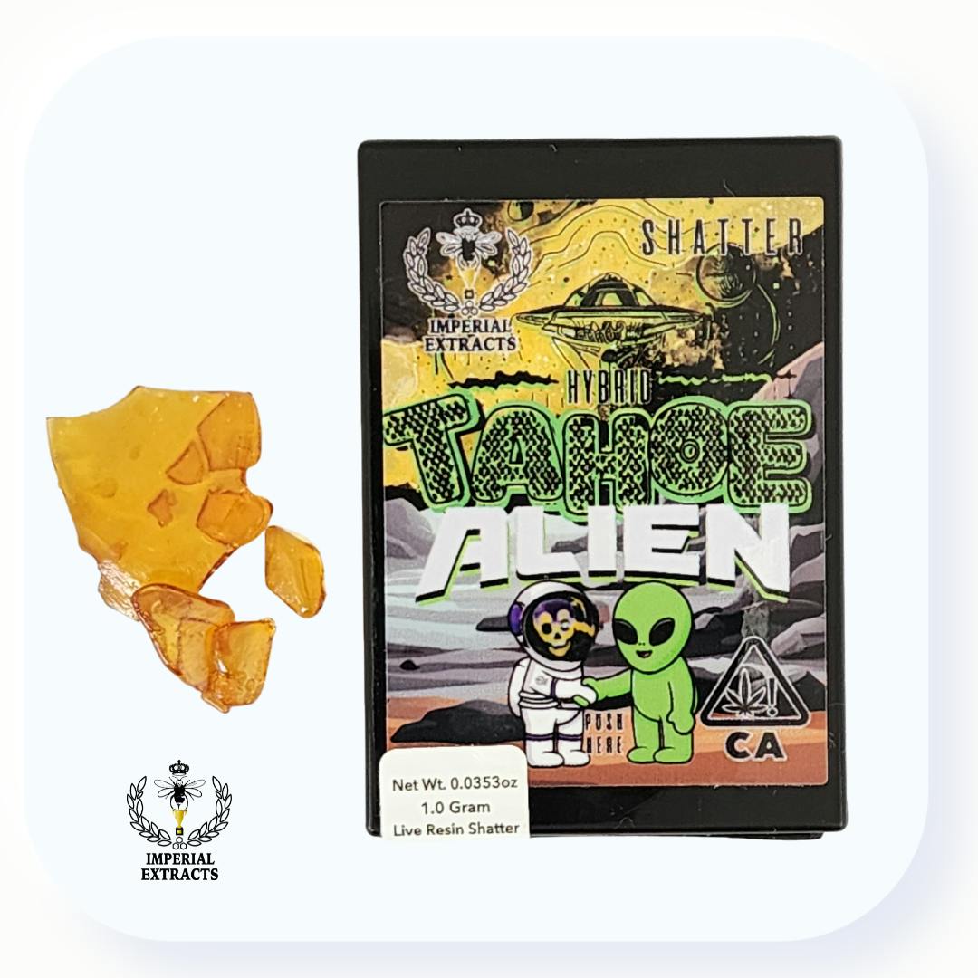 Tahoe Alien 1.0 g (Hybrid) Shatter