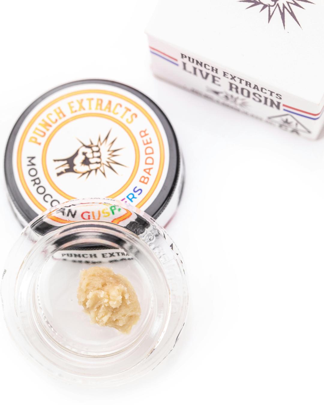 Punch - Live Rosin - Moroccan Gushers - Badder - Tier 4