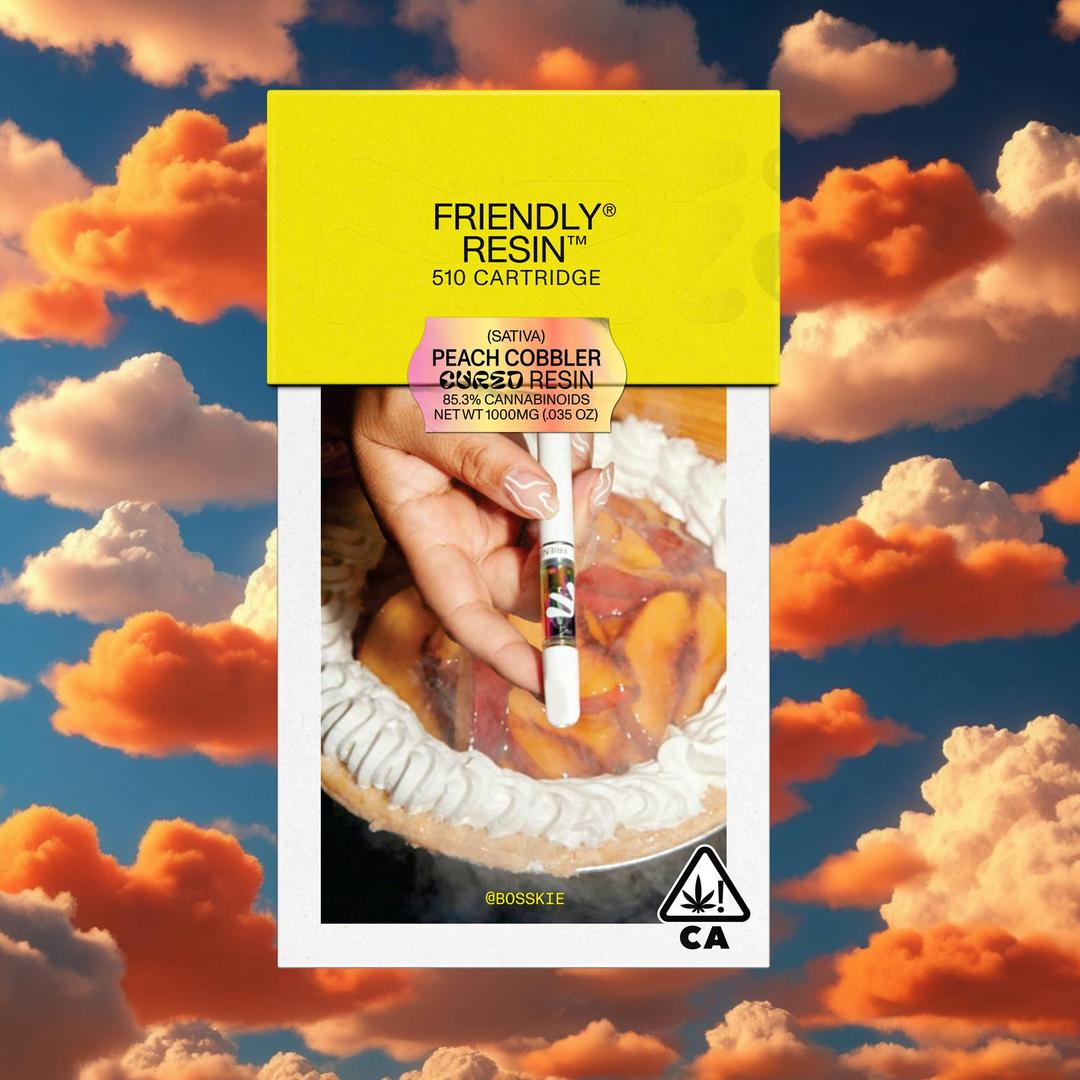 Peach Cobbler 1g Cured Resin Cartridge