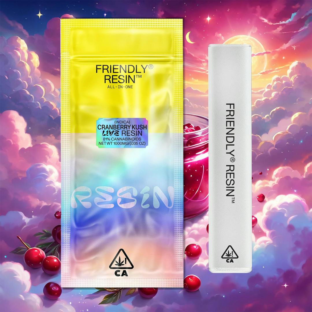 Cranberry Kush 1g Live Resin ALL-IN-ONE