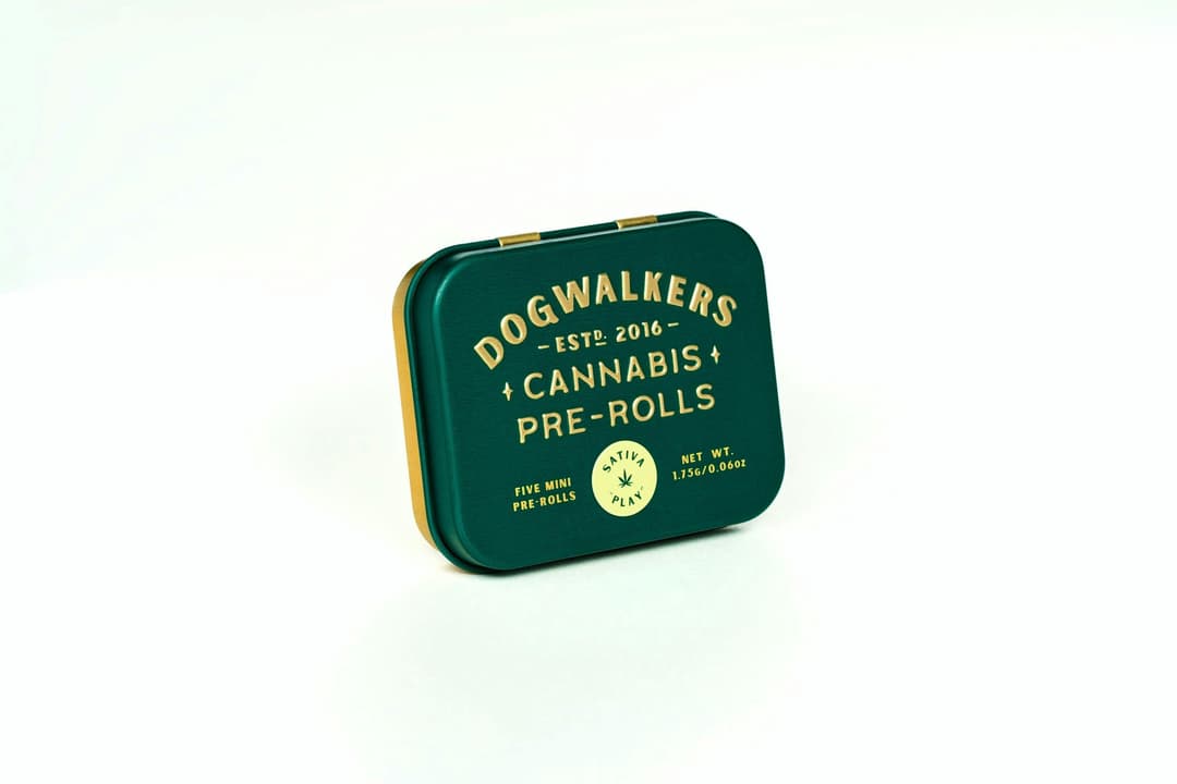 Dogwalkers Play .35g Mini Dog Pre Rolls (12pk) | Tangie
