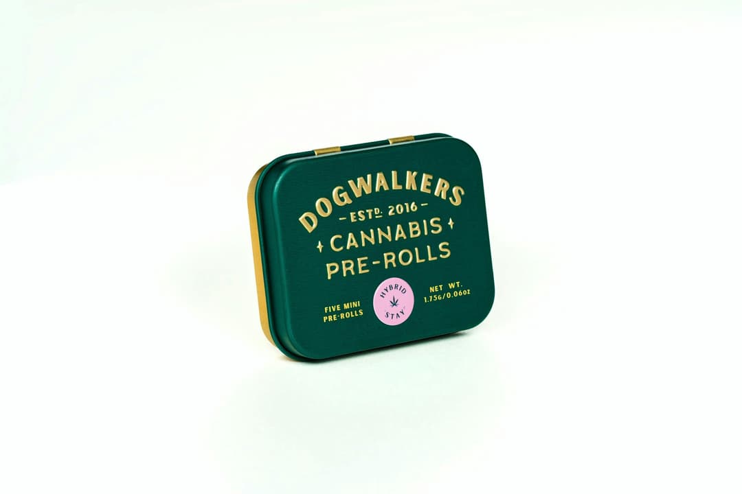 Dogwalkers Stay .35g Mini Dog Pre Rolls (12pk) | Margy Mints
