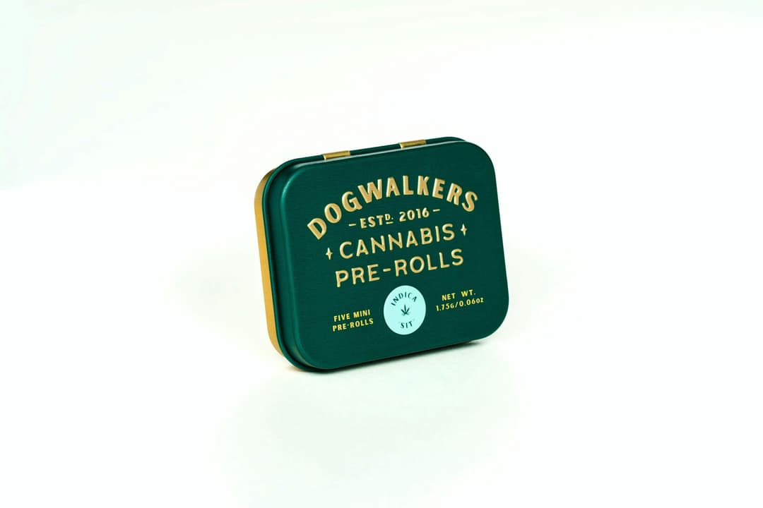 Dogwalkers Sit .35g Mini Dog Pre Rolls (5pk) | Purple Punch