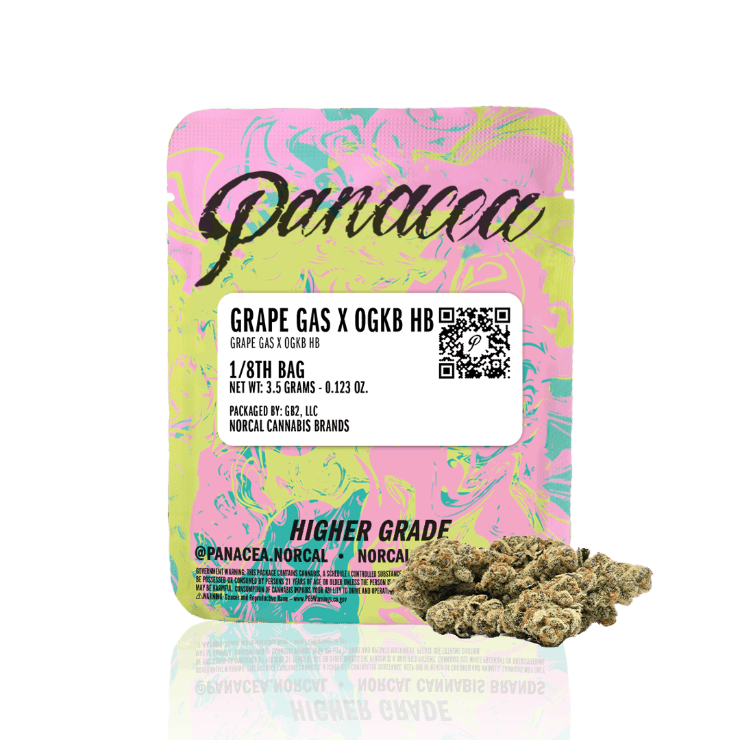 Grape Gas x OGKB HB | Indoor Flower Bags | 3.5g