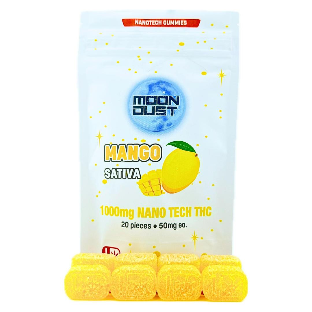 1000MG NANO THC GUMMIES - MANGO - SATIVA