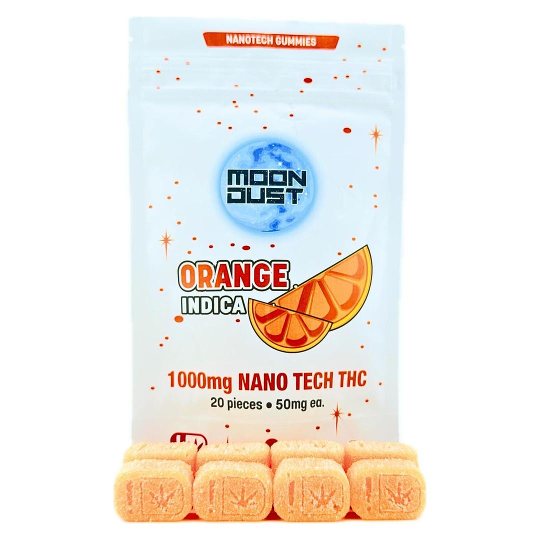 1000MG NANO THC GUMMIES - ORANGE - INDICA