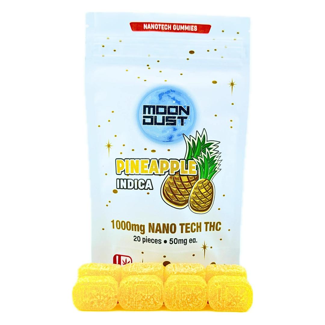 1000MG NANO THC GUMMIES - PINEAPPLE - INDICA