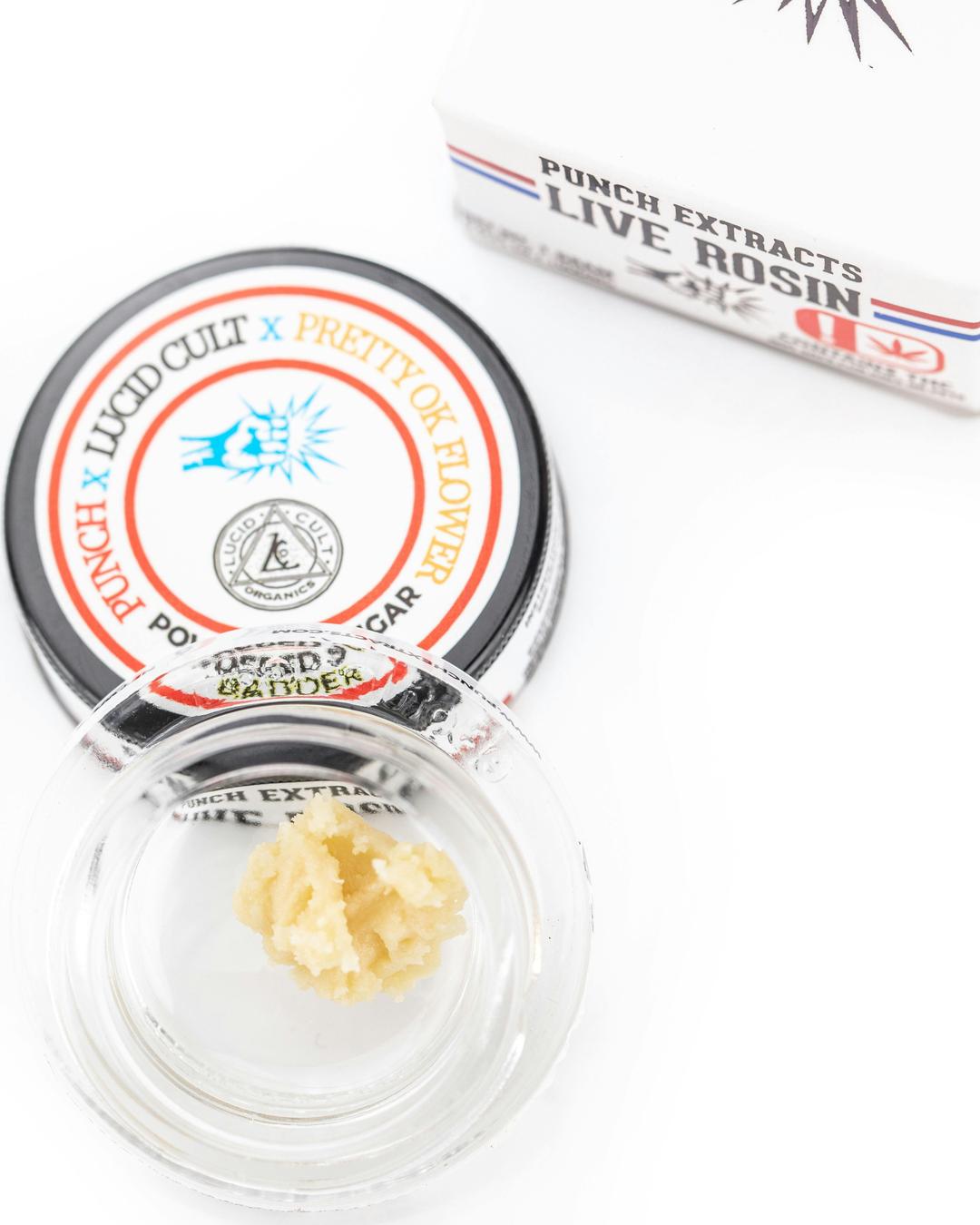 Punch Extracts - Live Rosin - Powdered Sugar Badder Tier 3