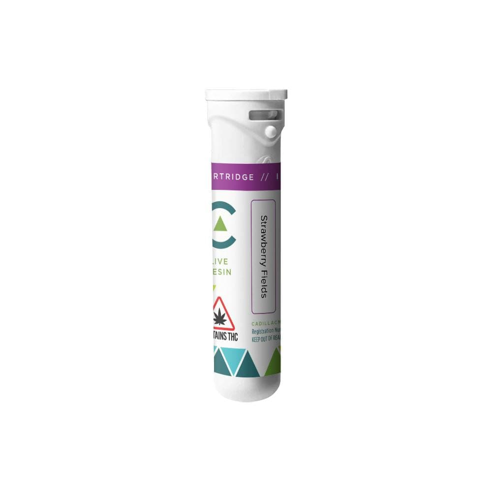 Cadillac .5G Live Resin Cartridge - Strawberry Fields (Indica)