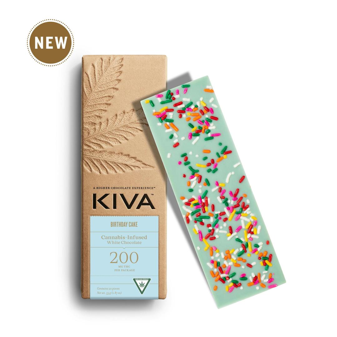 Kiva High Dose Birthday Cake Bar