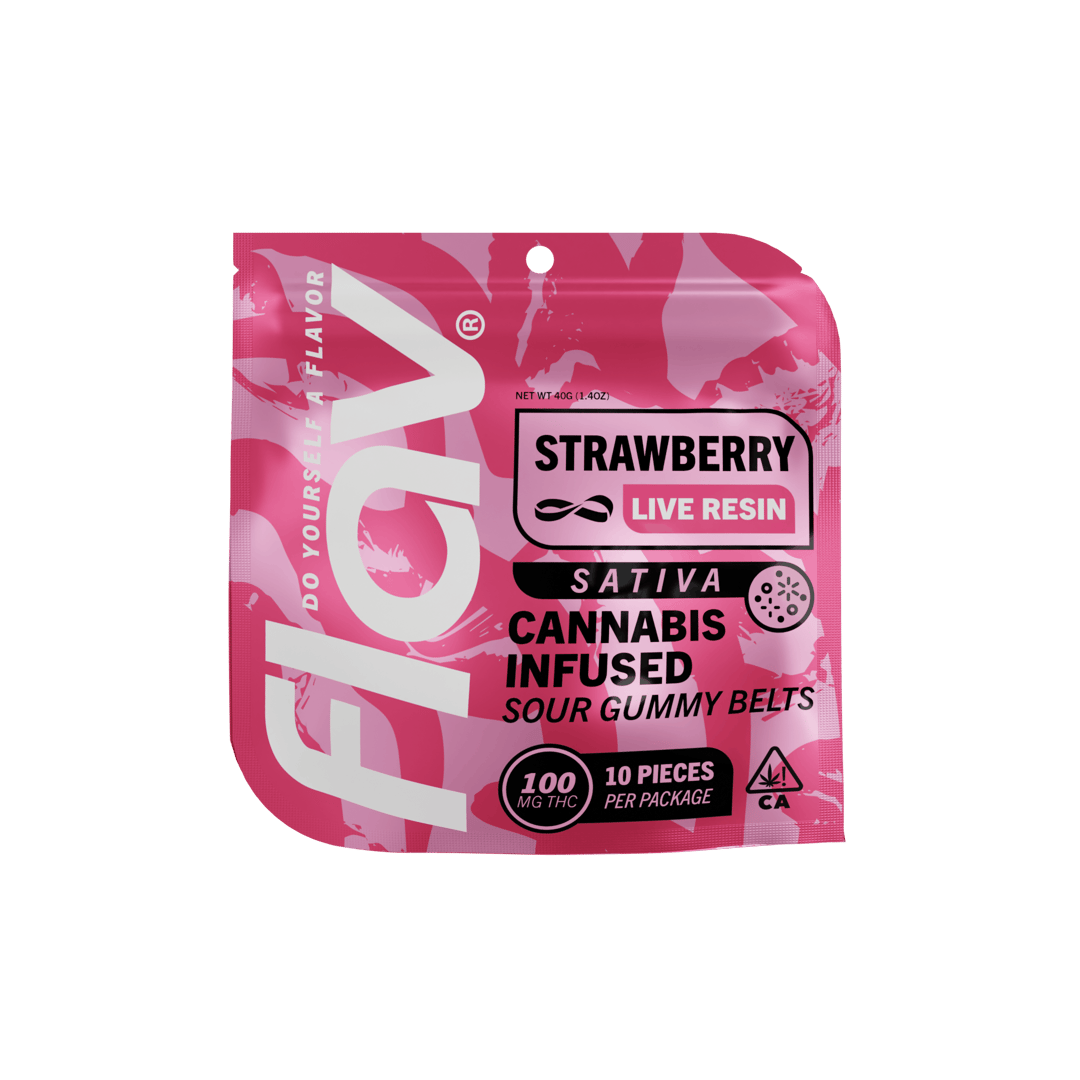 Candy - Belt - 100mg - Live Resin - Strawberry - Sativa