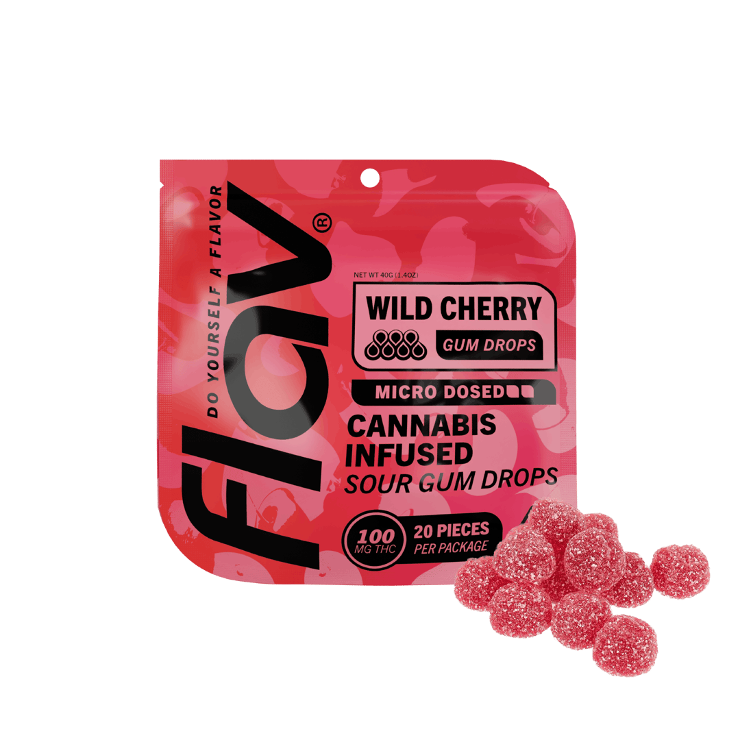 Candy - Gummy Drop - 100mg - Distillate - Cherry - EXPIRE 3/27/24