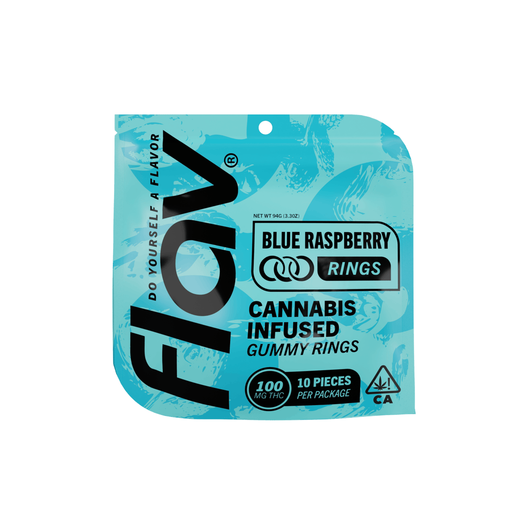 Candy - Ring - 100mg - Distillate - Blue Raspberry