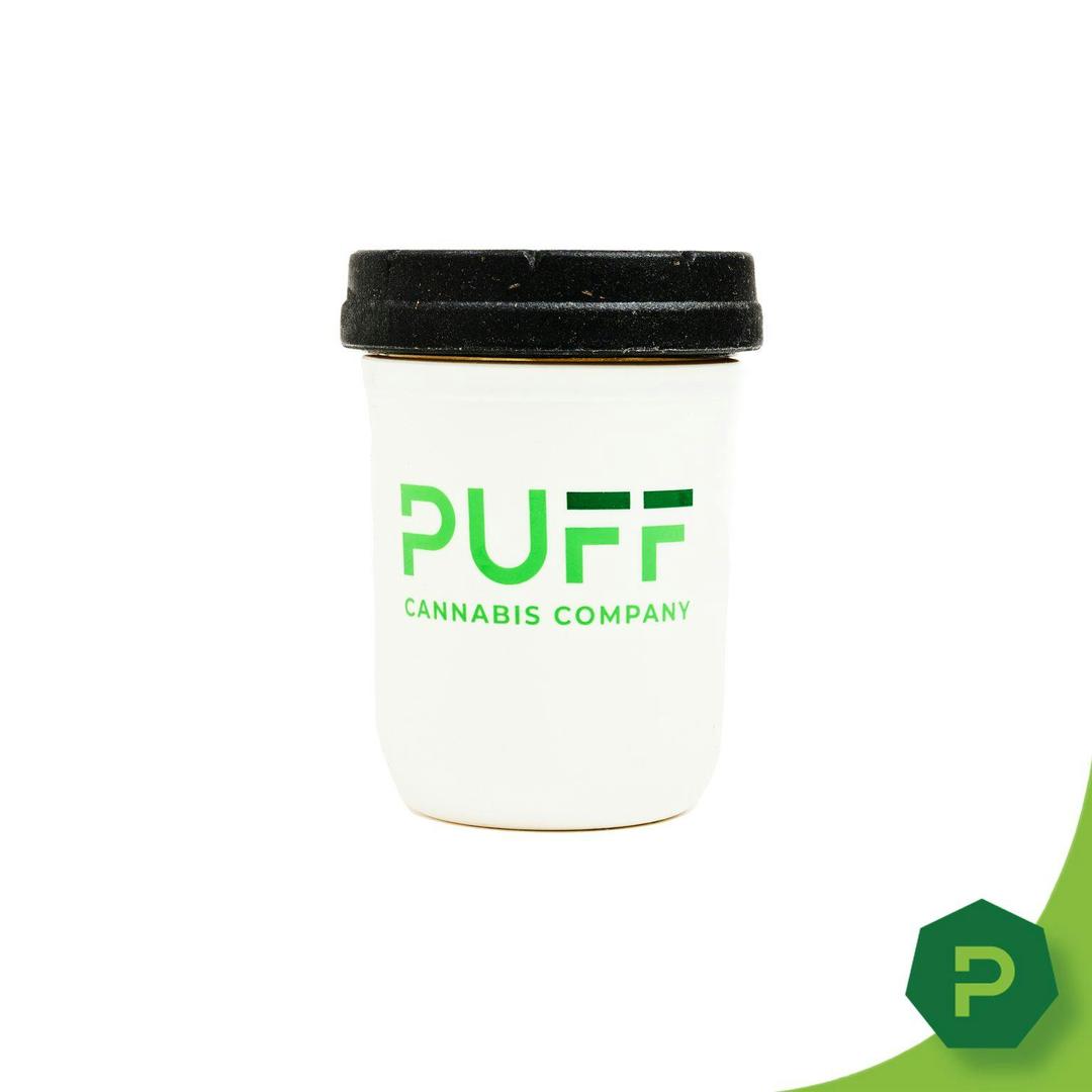 PUFF Stash Jar - Green Logo
