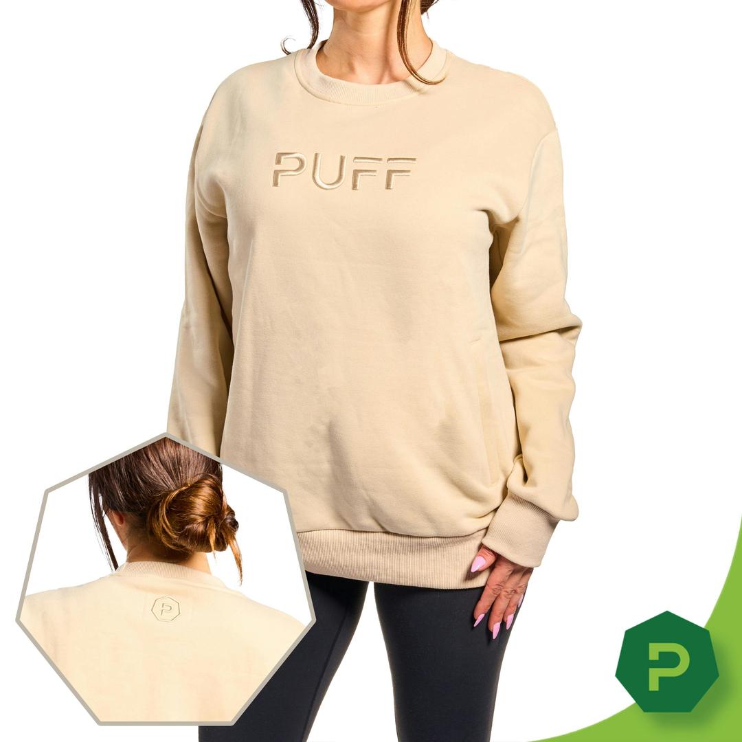 PUFF Crew Neck Tan