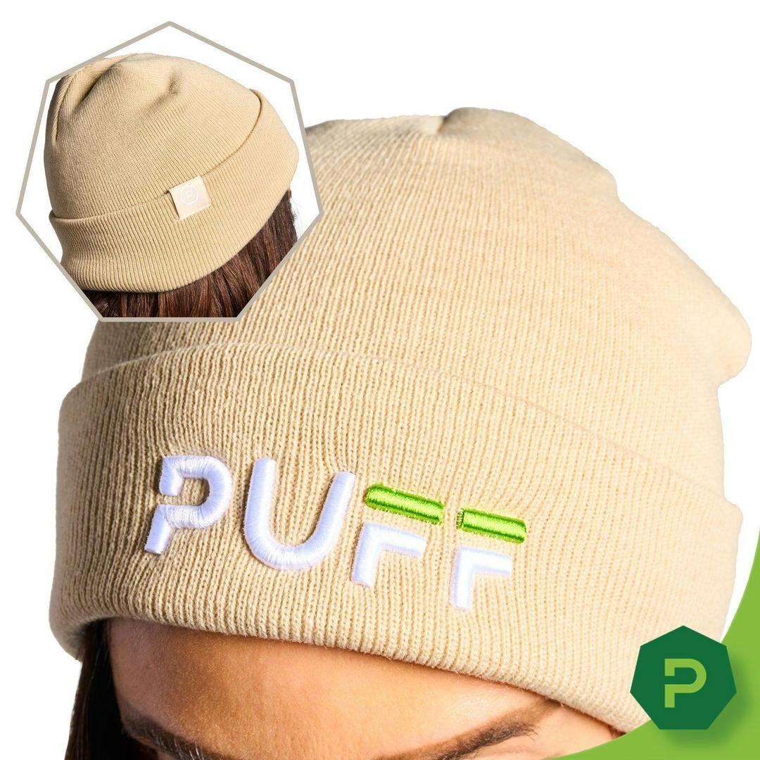 PUFF Beanie Tan
