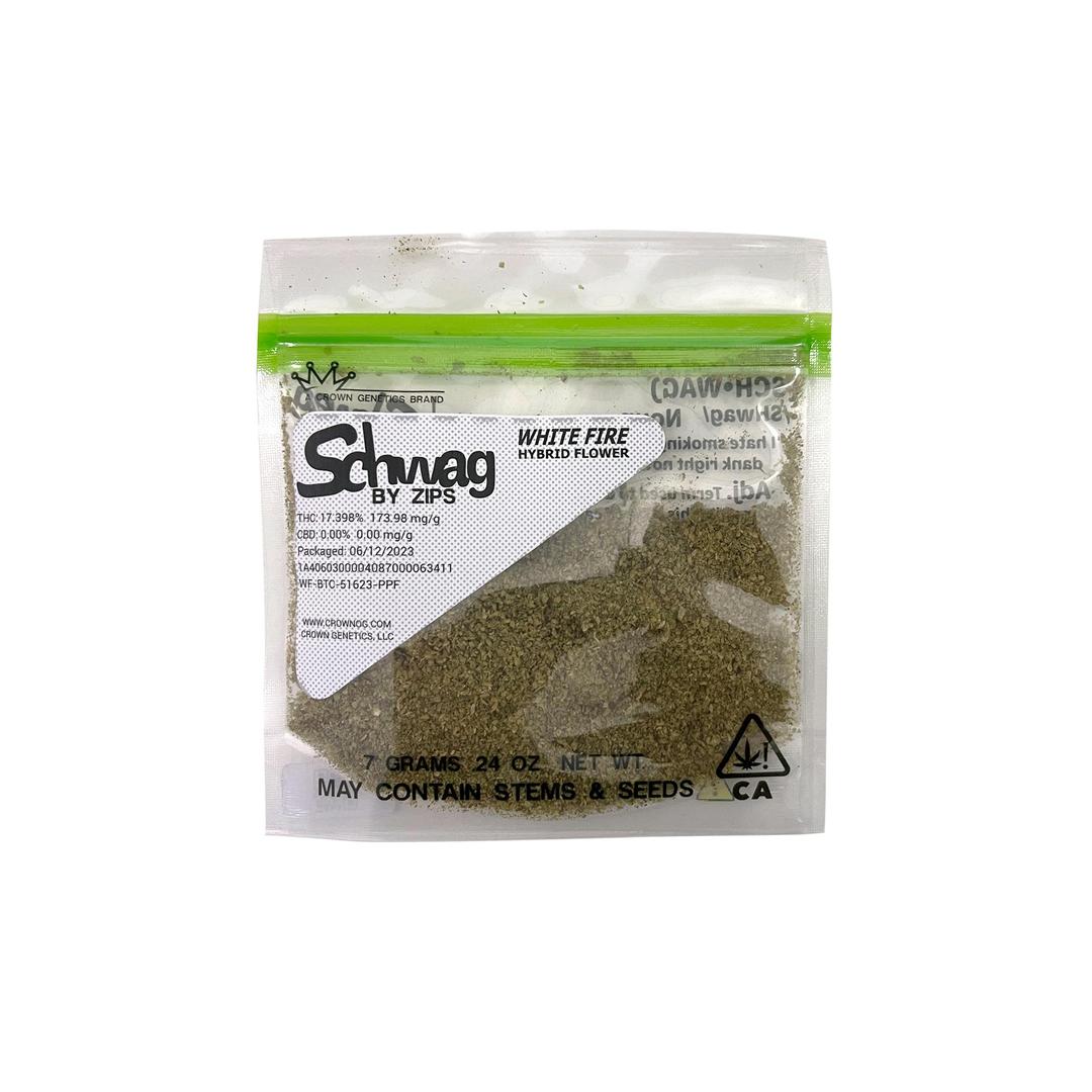 Schwag by Zips White Fire Quarter Ounce