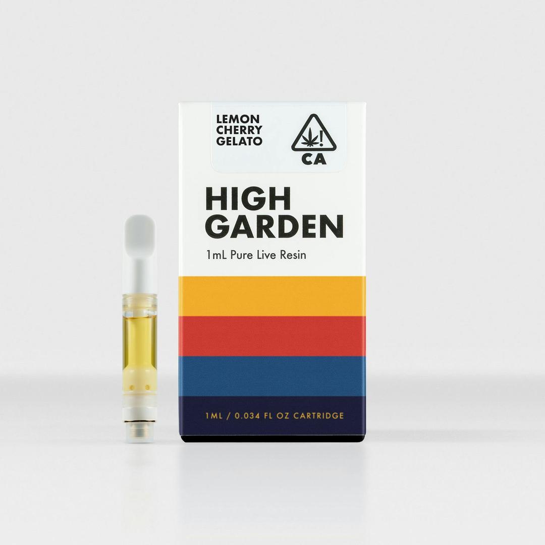 Lemon Cherry Gelato (1ml Pure Live Resin Cartridge)