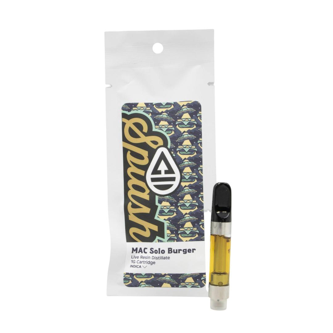 MAC Solo Burger | Splash Live Resin Distillate 1g | Indica
