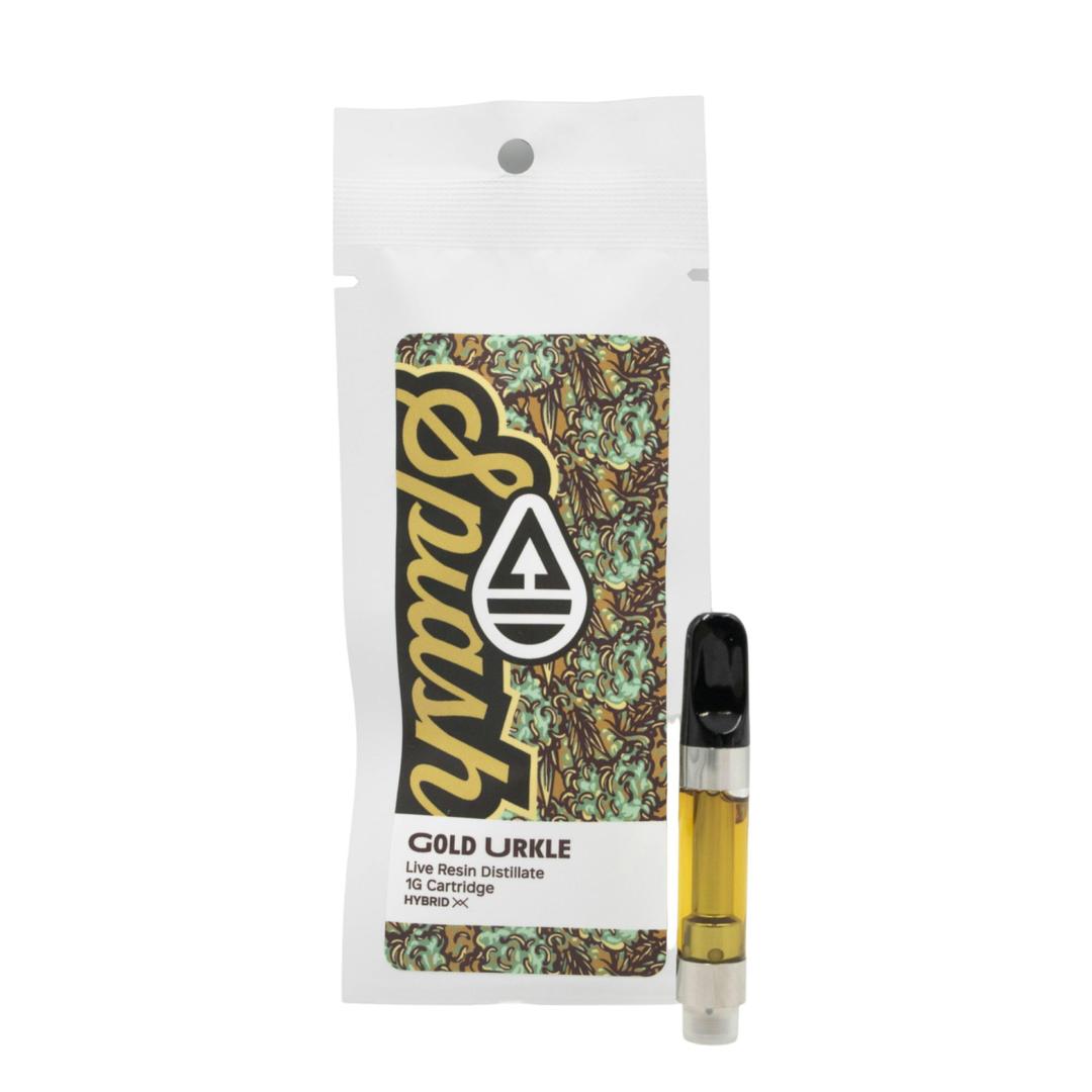 Gold Urkle | Splash Live Resin Distillate 1g | Hybrid