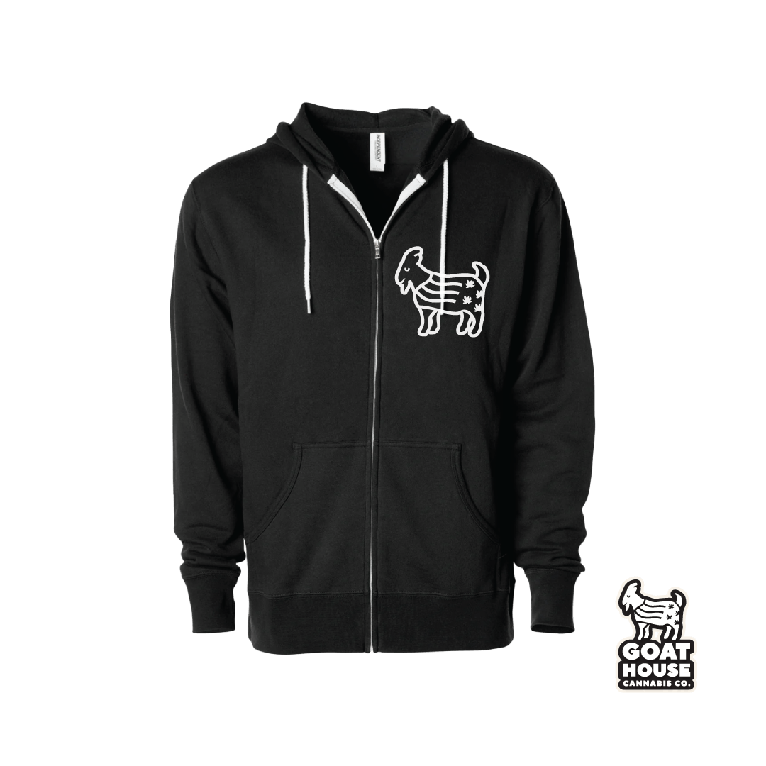 MIDWEIGHT FULL ZIP HOODIE