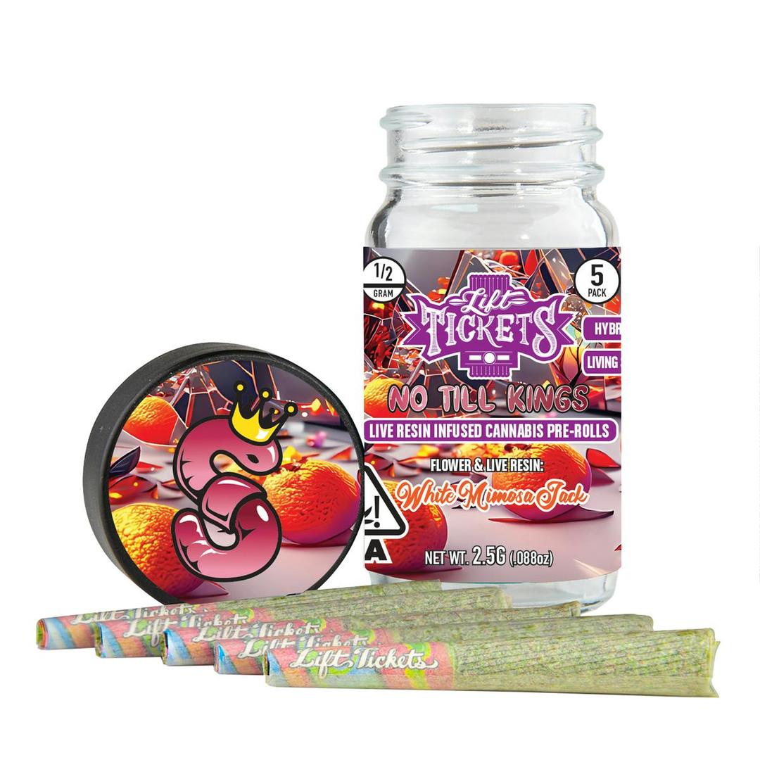 White Mimosa Jack - 0.5g Infused Pre Roll Multipack (5)