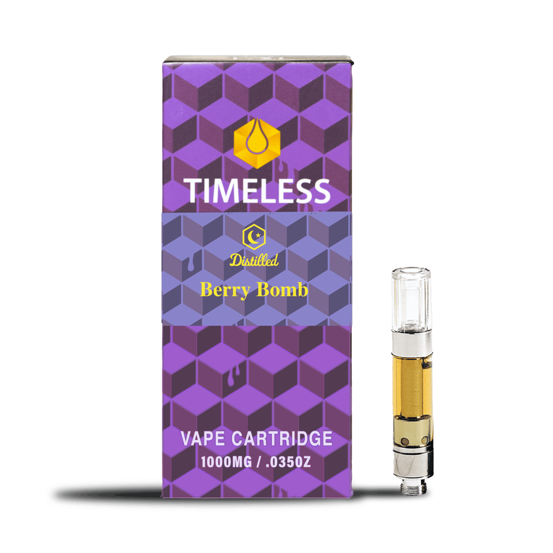 Timeless Berry Bomb 1000mg Vape Cartridge (Rest)