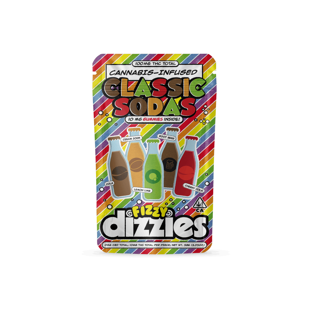 Dizzies Gummies Classic Sodas