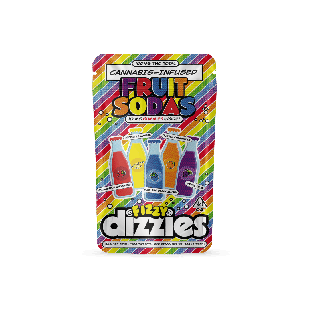Dizzies Gummies Fruit Sodas