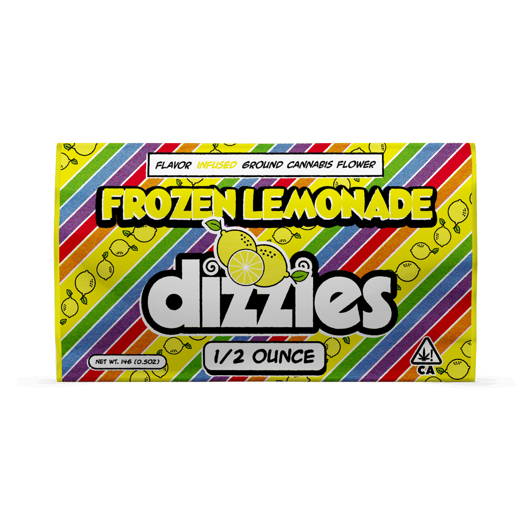 Dizzies Infused Ground Flower Frozen Lemonade 14g