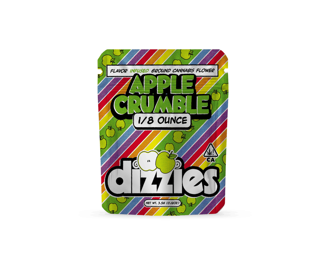 Dizzies Infused Ground Flower Apple Crumble 3.5g