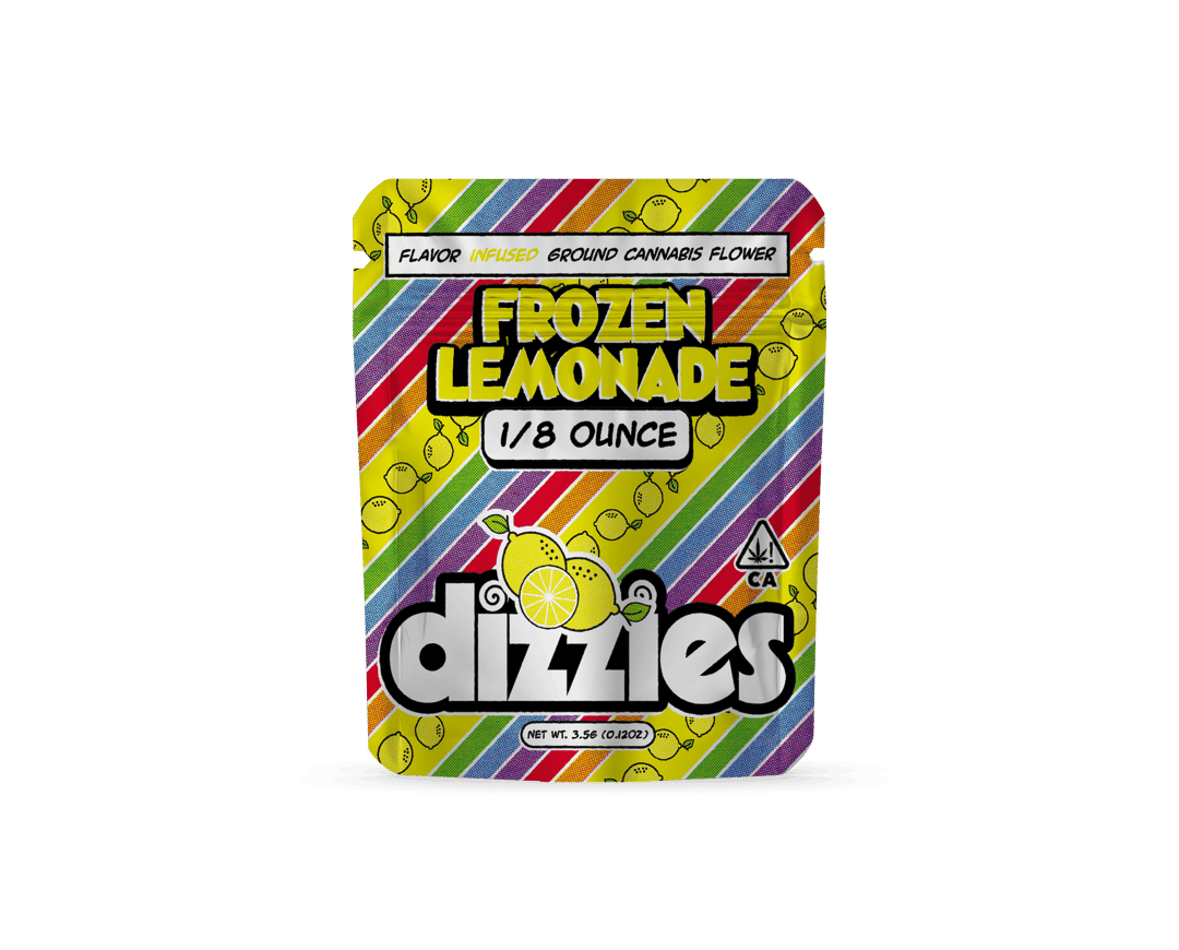 Dizzies Infused Ground Flower Frozen Lemonade 3.5g