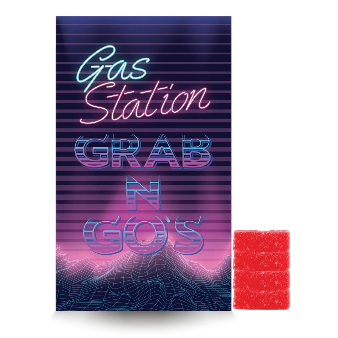 Grab N Go's - Cherry Gummies 200MG
