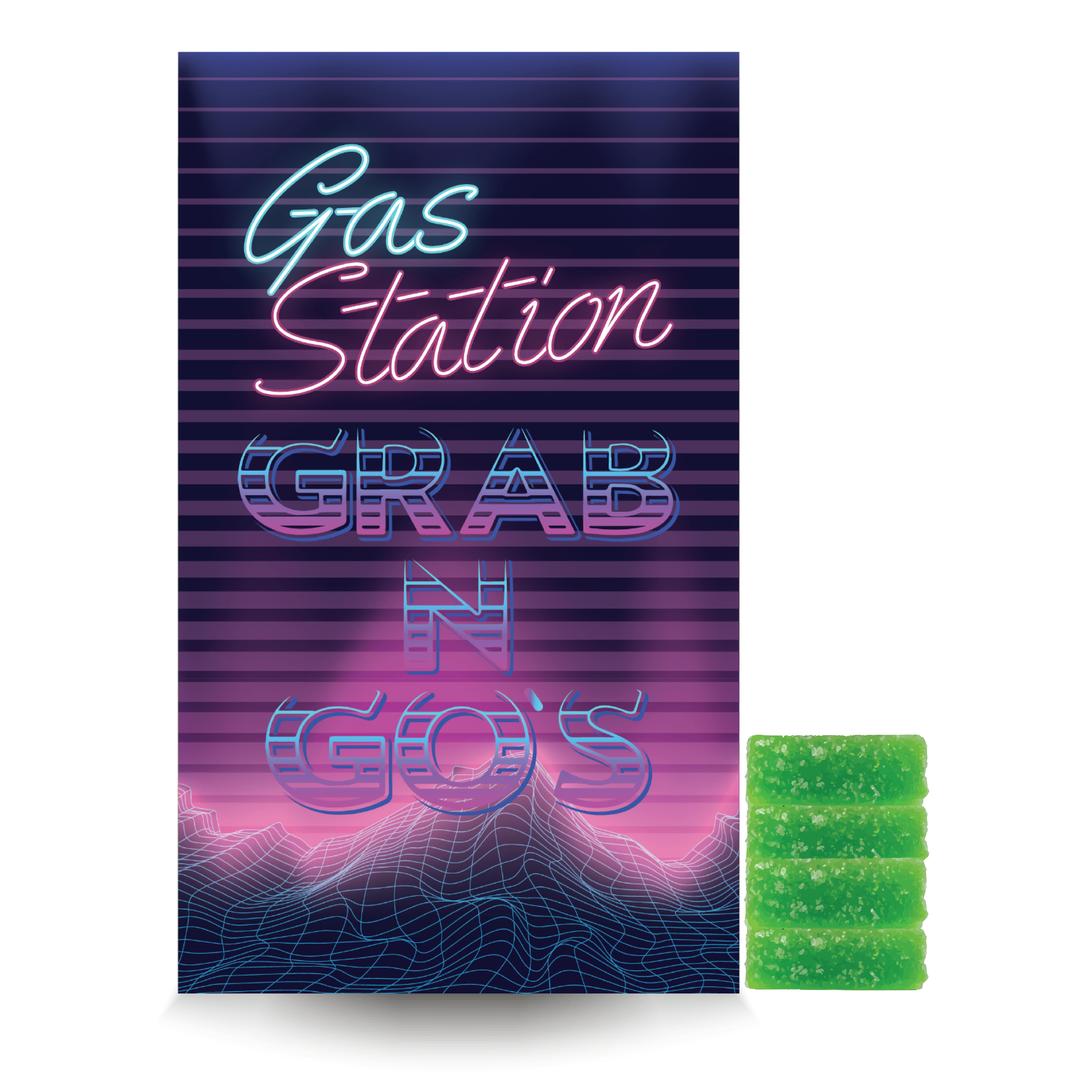 Grab N Go's - Green Apple Gummies 200MG