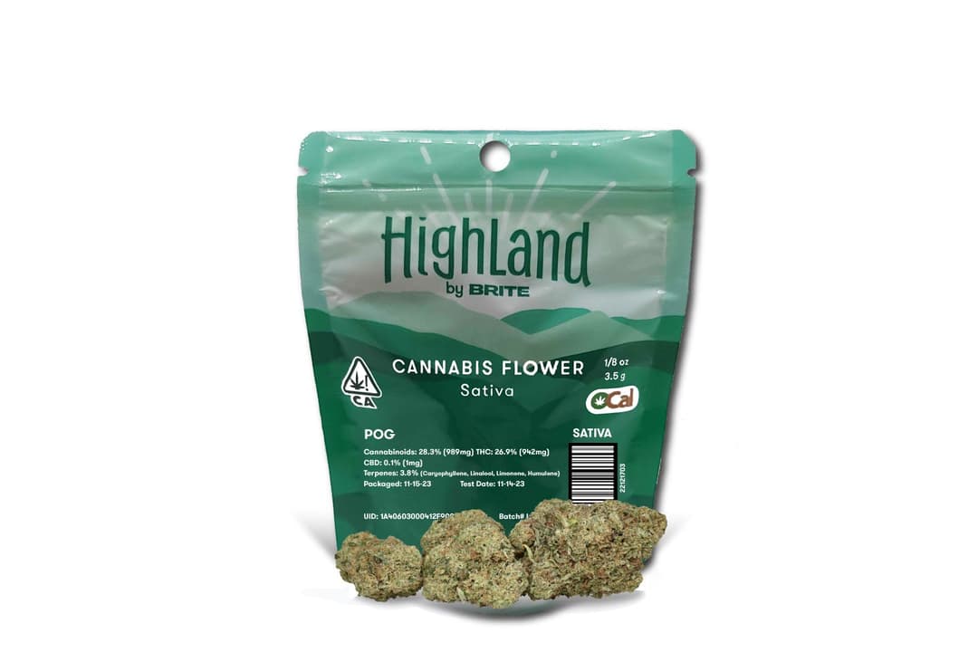 Highland - |OCAL FLOWER| Eighth (3.5g) Mylar Bag - S - POG