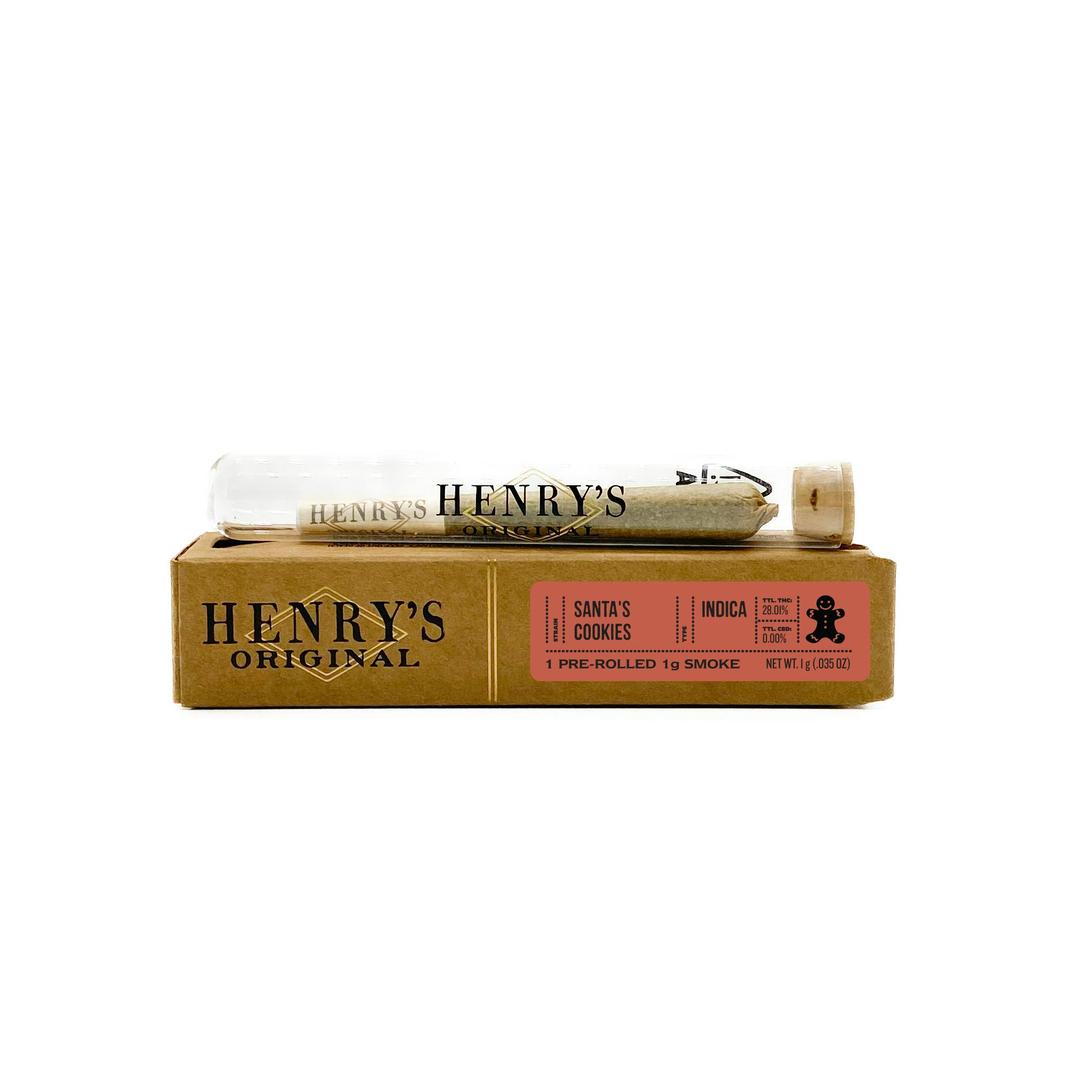1g Single Pre-Roll- Santa's Cookies